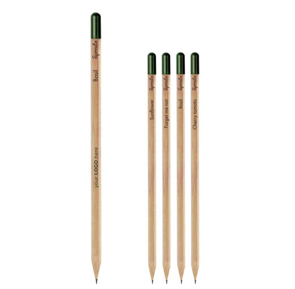 Sprout pencil with seeds | Eco gift